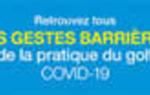 Covid-19 – les modalités de la pratique golfique au 2 juin