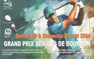 GRAND PRIX SÉNIORS DE BOURBON des 24 & 25 AOÛT 2024