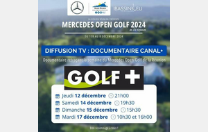 MOGR 2024 / Diffusion TV Documentaire CANAL + GOLF+ 