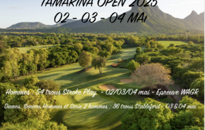 TAMARINA OPEN 2025 LES 2, 3 ET 4 MAI