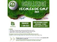 Challenge des Écoles de Golf 2024 au Golf du Colorado / Dimanche 2 juin 2024