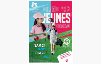 Grand Prix Jeunes les 24 &amp; 25 janvier 2026 au Golf Club du Colorado