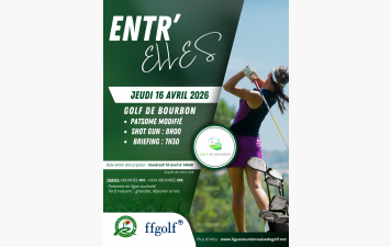 Entr'Elles Golf de Bourbon le jeudi 16 avril 2026