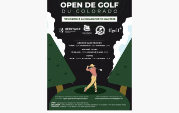 Les départs = OPEN DU COLORADO 2026 des vendredi 8, samedi 9 et dimanche 10 mai