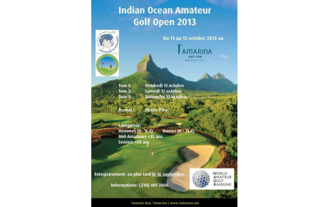 INDIAN AMATEUR GOLF OPEN : INSCRIPTIONS !