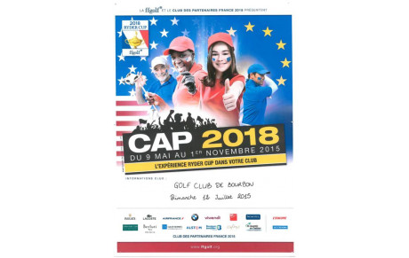 RYDER CUP : UN &quot;CAP 2018&quot;  AU GCB !