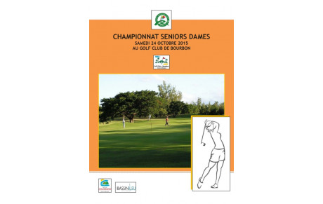 CHAMPIONNAT SENIOR DAMES : LE 24 OCTOBRE AU GCB