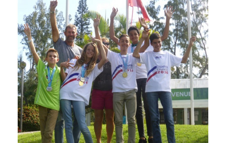 UNSS : LE COLLEGE AIMÉ CESAIRE CHAMPION DE FRANCE