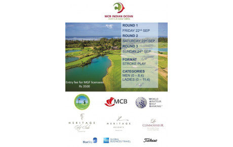 MCB INDIAN OCEAN AMATEUR GOLF OPEN 2017