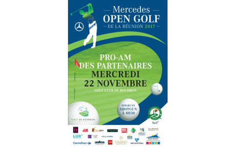 MERCEDES OPEN GOLF DE LA REUNION 2017 PRO-AM DES PARTENAIRES