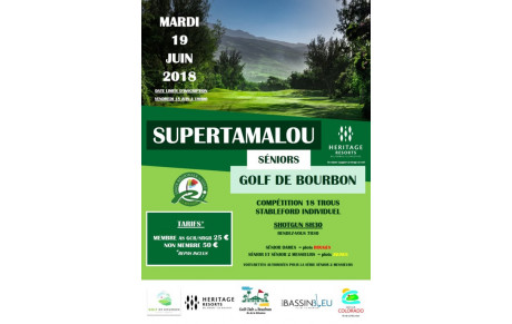 SUPERTAMALOU SENIORS 2018 (T2) AU GOLF DE BOURBON