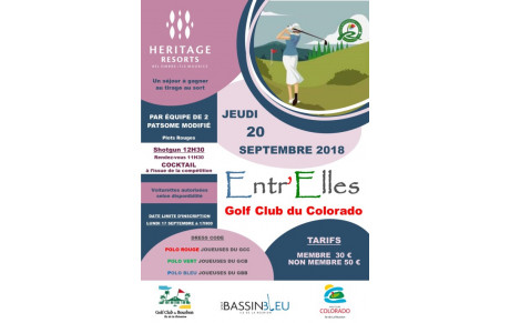 ENTR'ELLES 2018 AU GOLF CLUB DU COLORADO