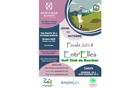 ENTR'ELLES 2018 AU GOLF DE BOURBON (FINALE)