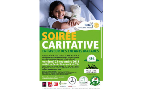 Mercedes Open Golf de La Réunion 2018 SOIREE CARITATIVE