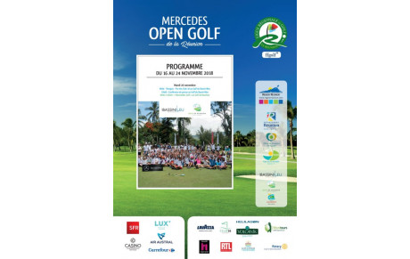 MERCEDES OPEN GOLF DE LA REUNION 2018 PROGRAMME DU MARDI 20/11 ANNULE