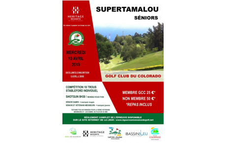 SUPERTAMALOU SENIORS 2019 LES RESULTATS