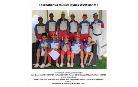 SÉLECTION 2020 - PÔLE RÉGIONAL RÉUNION