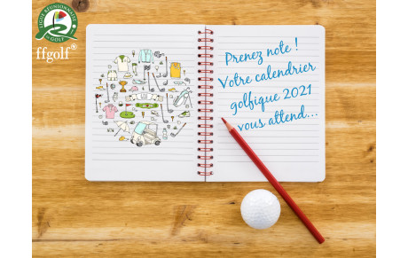 VOTRE CALENDRIER PRÉVISIONNEL 2021