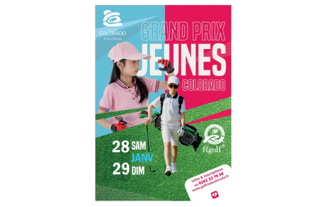 Grand Prix Jeunes du Golf club du Colorado samedi 28 et dimanche 29 janvier 2023