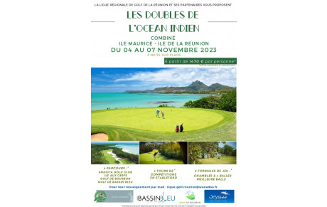 LES DOUBLES DE L'OCEAN INDIEN 2023 * COMBINE ILE MAURICE / ILE DE LA REUNION