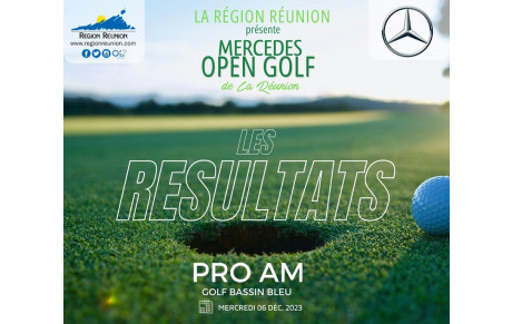 MERCEDES OPEN GOLF DE LA RÉUNION 2023 GOLF DE BOURBON