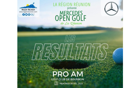 MERCEDES OPEN GOLF DE LA RÉUNION 2023 GOLF DE BOURBON