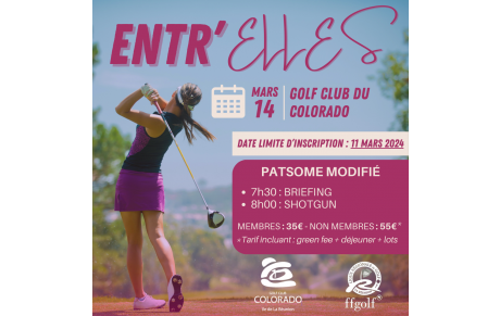 Entr'Elles Golf Club du Colorado le jeudi 14 mars 2024