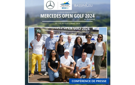 MOGR 2024 / CONFERENCE DE PRESSE GOLF DU BASSIN BLEU